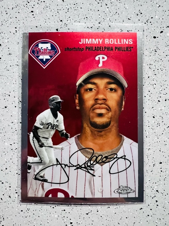 Topps Other - 2023 Topps Chrome Platinum - Jimmy Rollins #417 Philadelphia Phillies NM💎